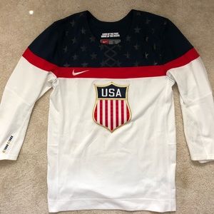 2014 Sochi Olympic Games USA hockey jersey